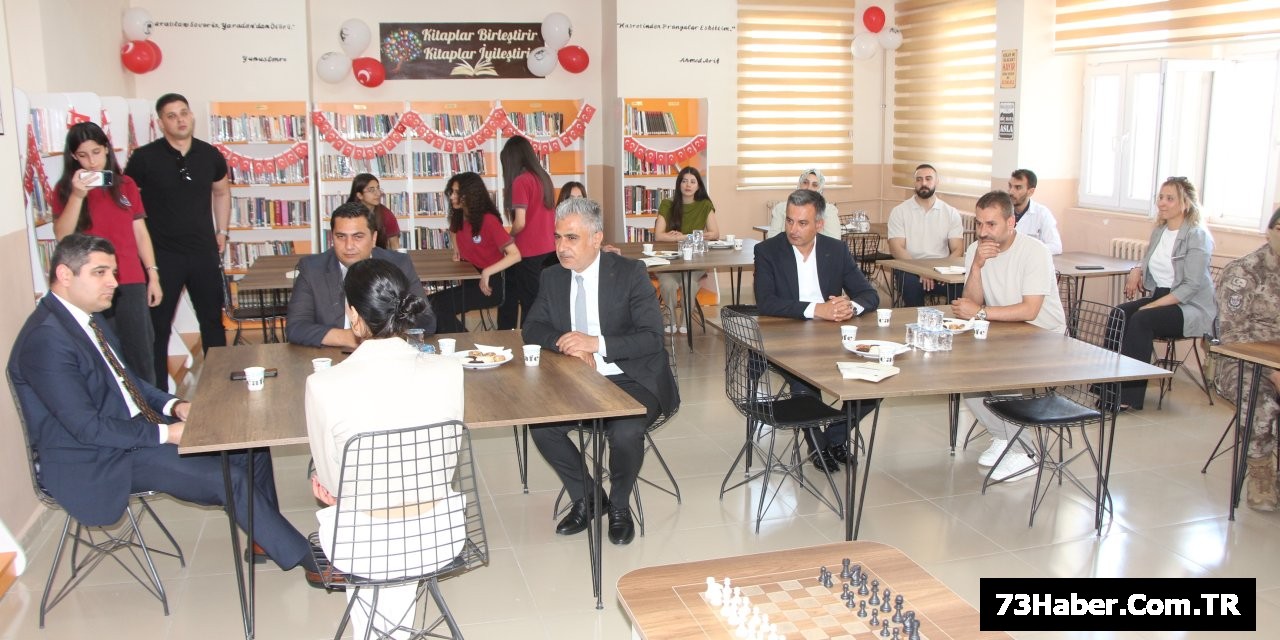 Şırnak'ta Şehit Ali Karapınar Kütüphanesi