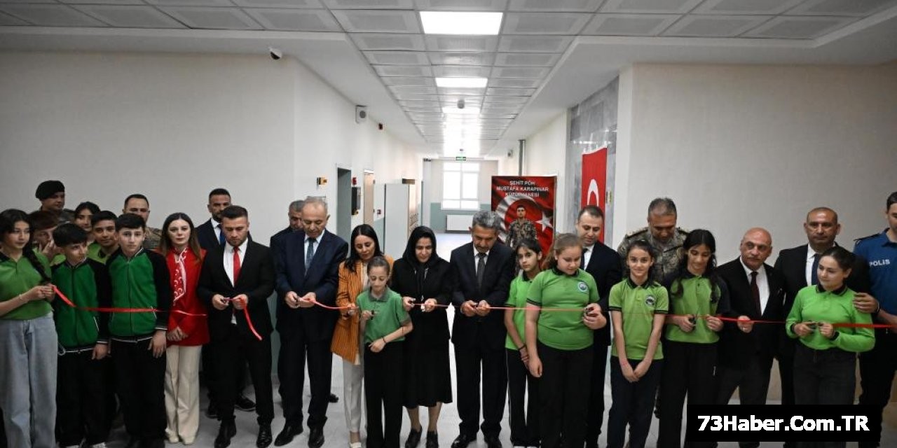 Şırnak'ta Şehit Karapınar Kütüphanesi