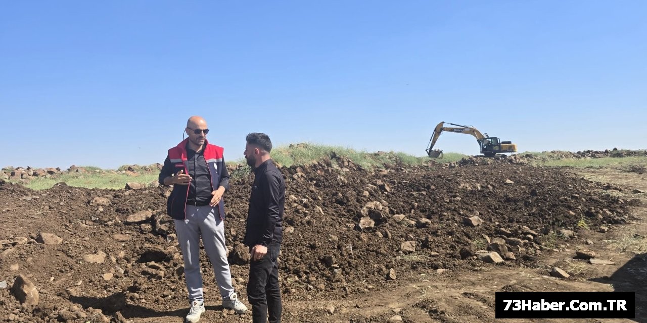 Şırnak'ta 200 Dekar Tarla Canlanıyor