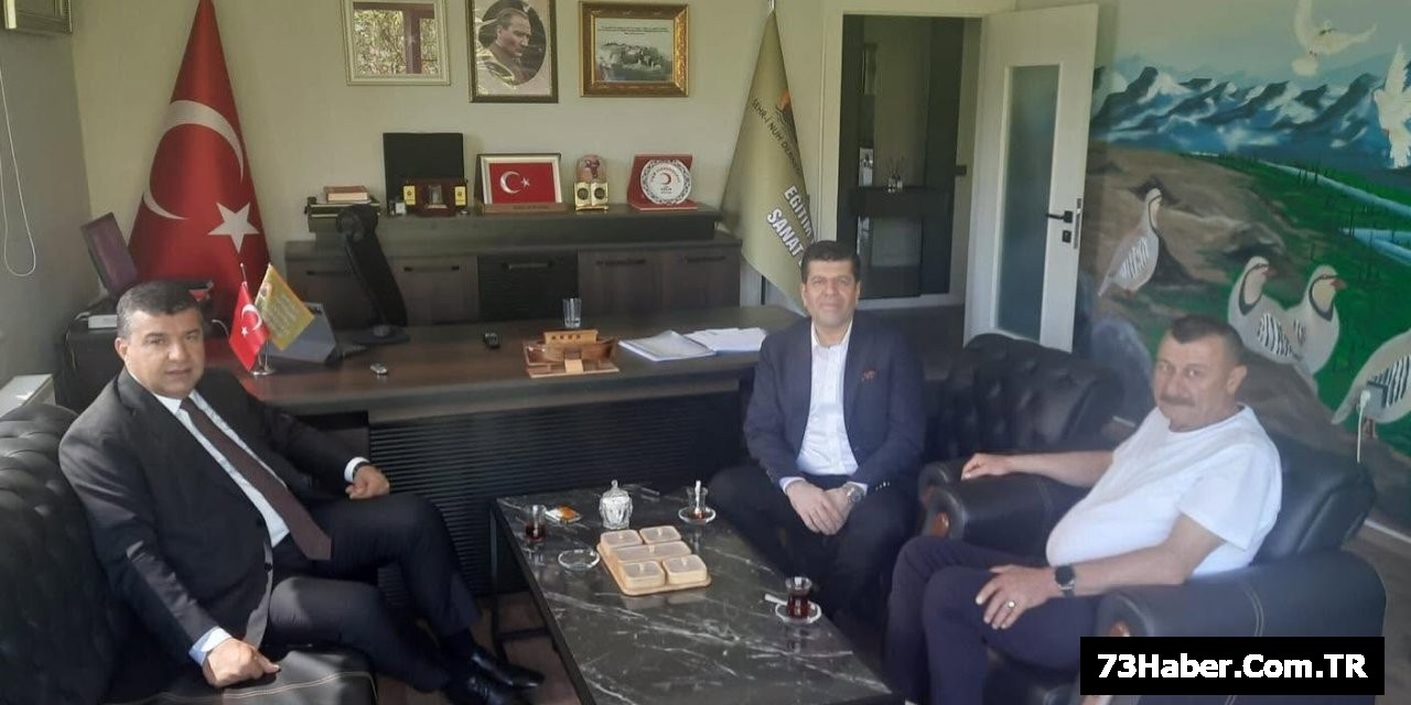 Şırnak TSO Başkanı ŞEHR-İ NUH'u Ziyaret Etti