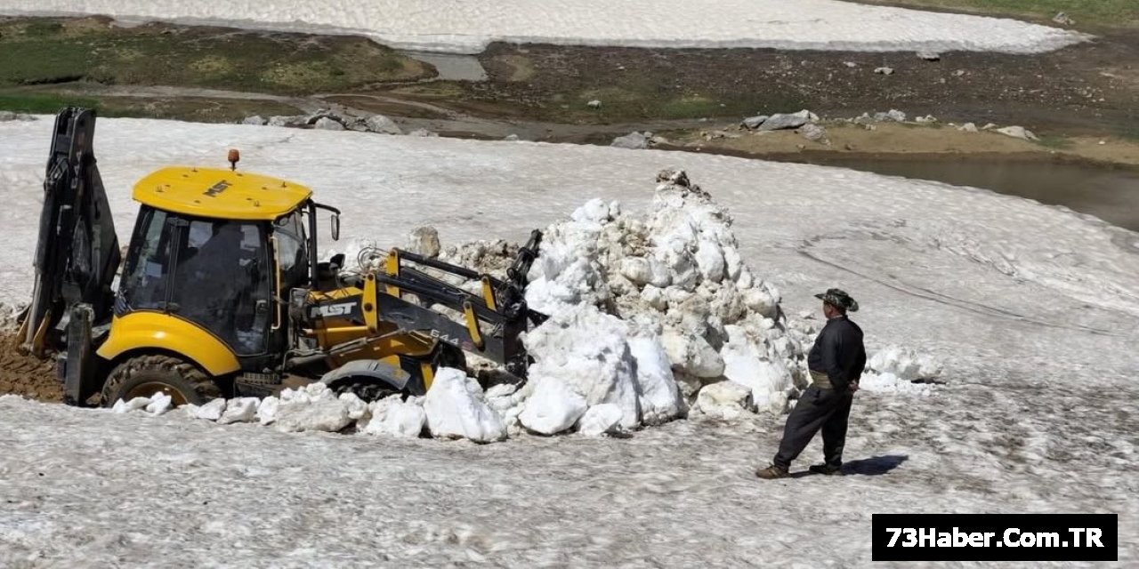 Şırnak'ta Haziran Karı