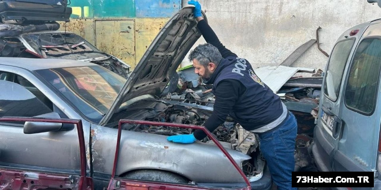 Çalıntı Araç Şebekesi Çökertildi