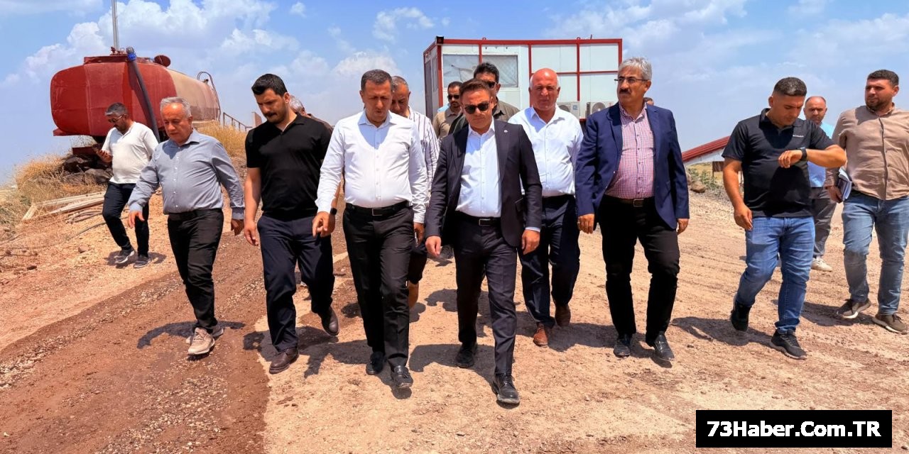 Şırnak'ta Konkasör Tesisi Ziyaret Edildi