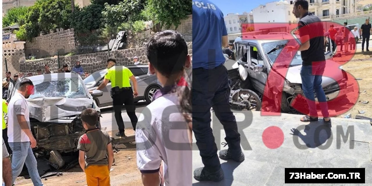 Cizre'de Zincirleme Kaza: 3 Yaralı