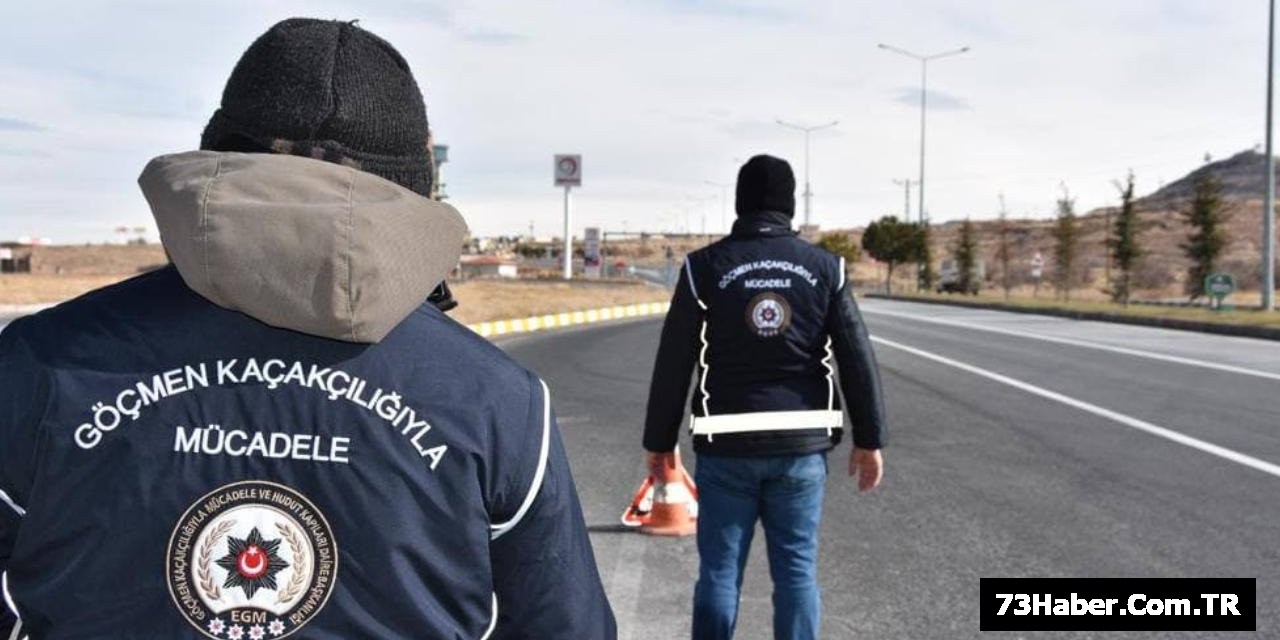 Şırnak'ta Göçmen Kaçakçılığı Operasyonu