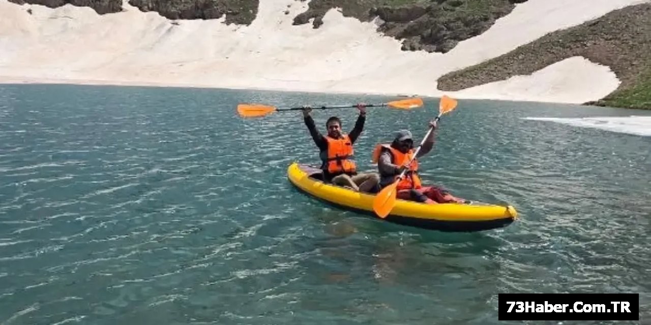 "2900 Rakımda Kanolar Sallandı"