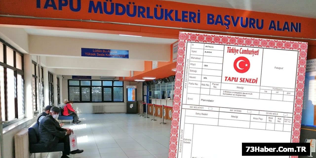 Tapu'da Yeni Dönem!