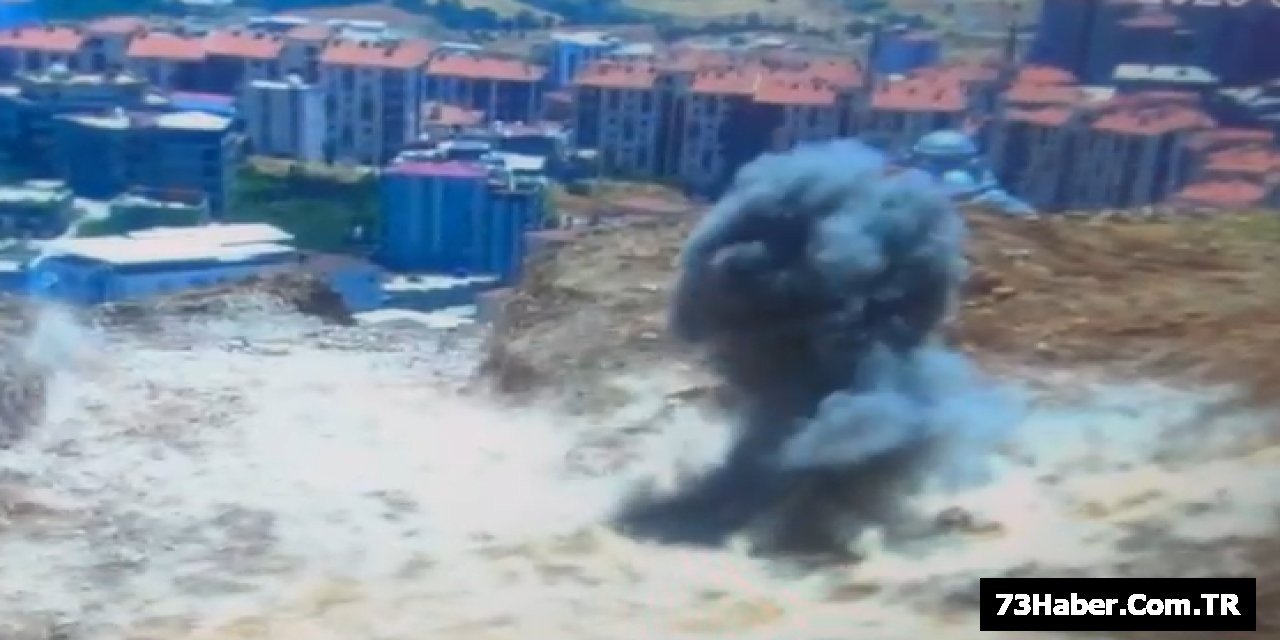 Şırnak'ta Şantiye Alanında Roketatar Mühimmatı