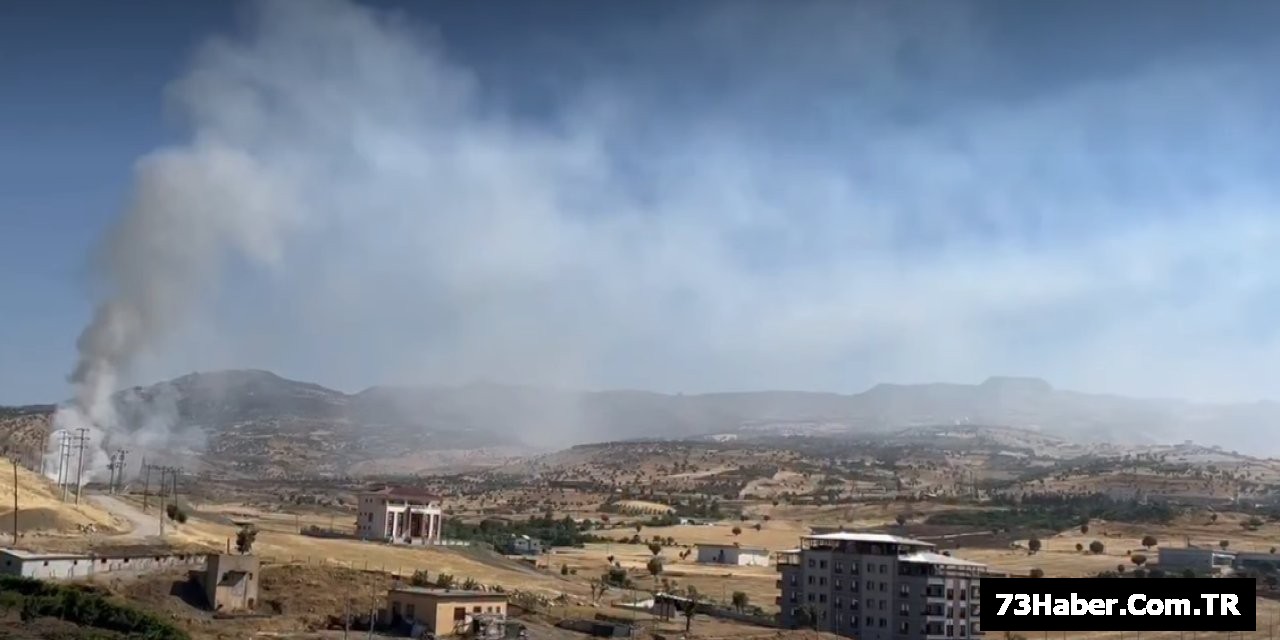 Şırnak'da Çöp Yangınları