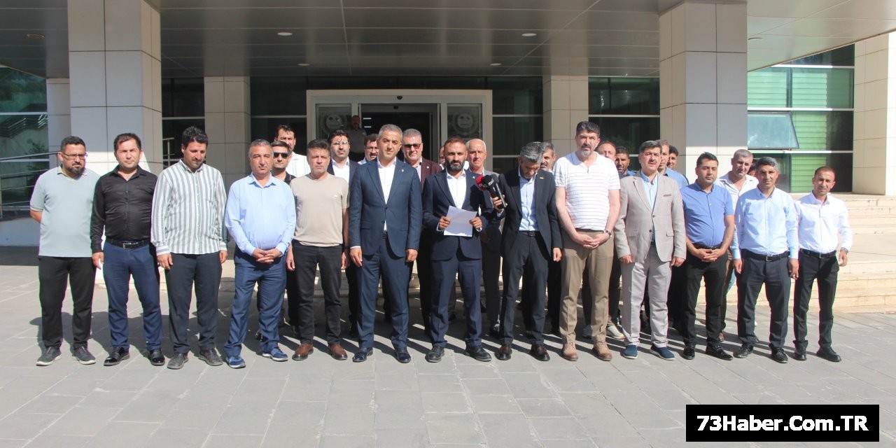 Şırnak'ta 35 STK'dan Alkış'a Destek