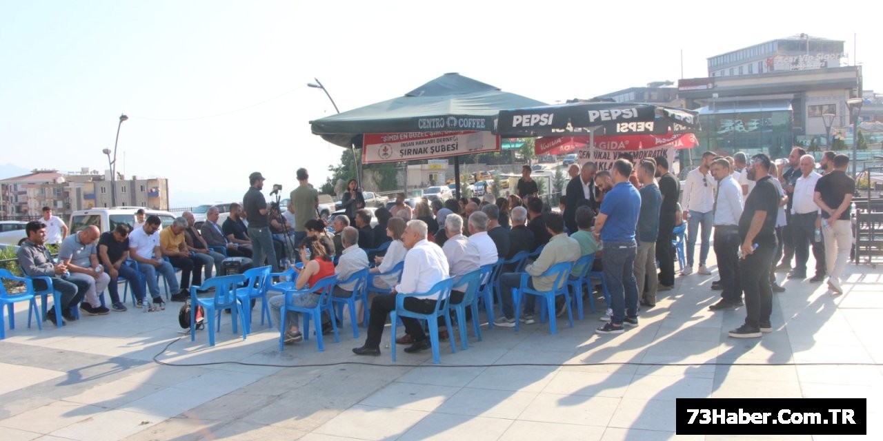 Şırnak'ta KESK Nöbeti Bitti