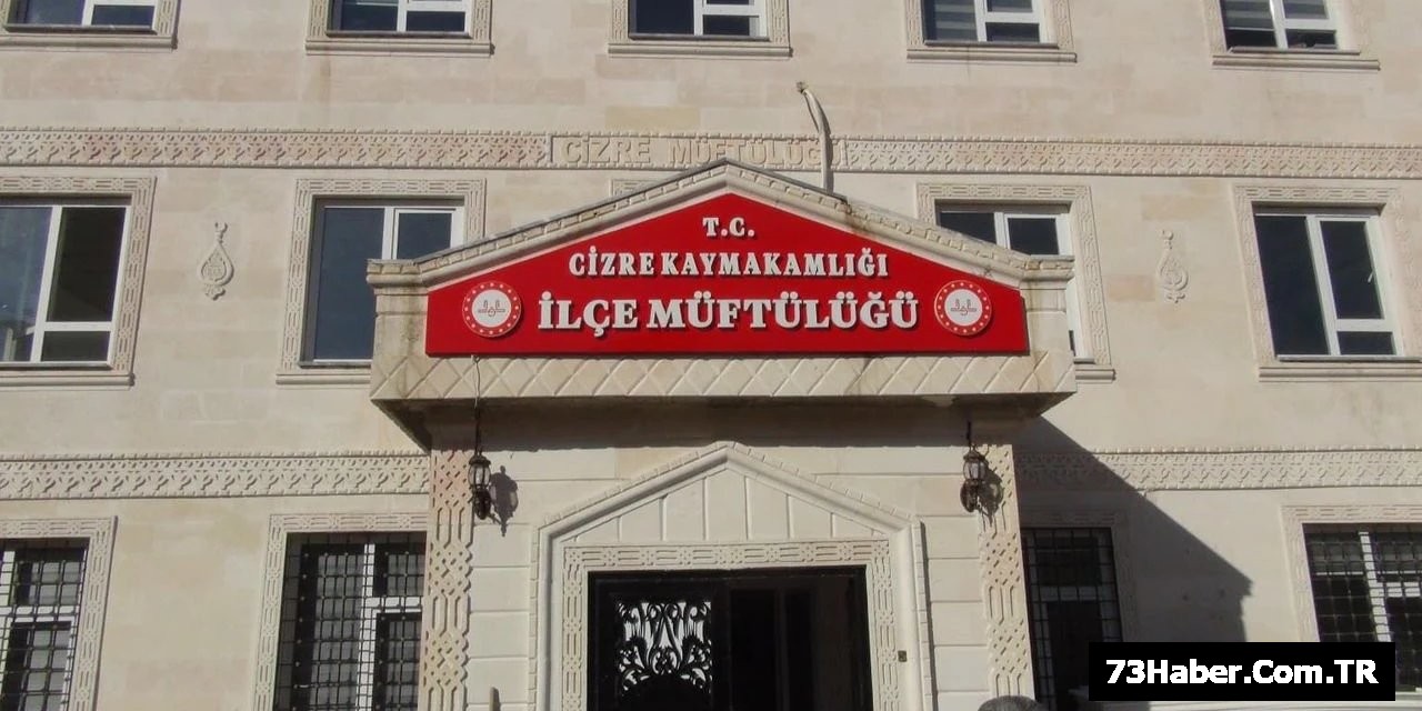 Cizre'de Yeni Müftü Belli Oldu