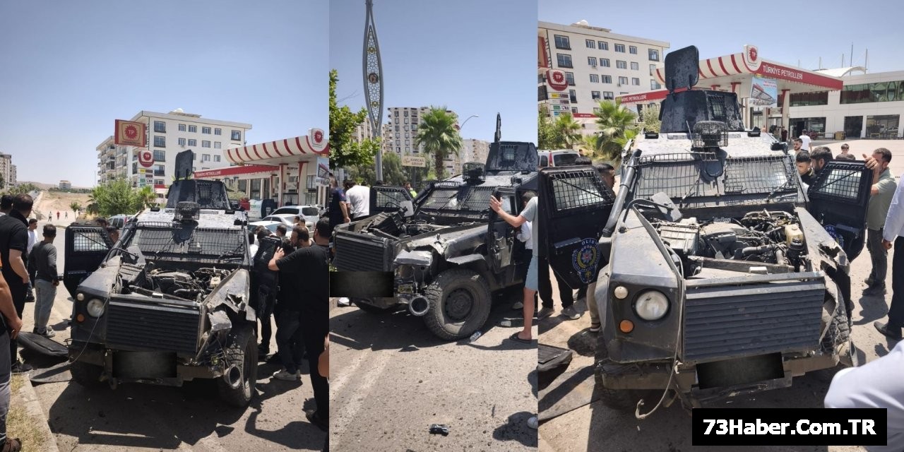 Cizre'de Kaza: 2 Polis Yaralandı