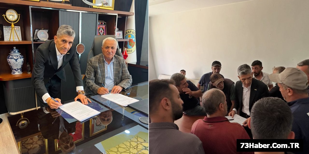 Beytüşşebap'ta Toplu Sözleşme