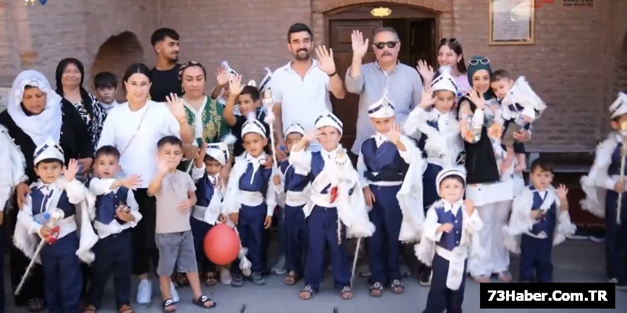 Şırnak'ta renkli sünnet şöleni