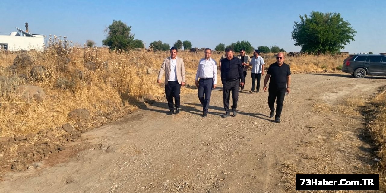 Cizre'de Yol Çalışmaları Hız Kesmeden Devam Ediyor