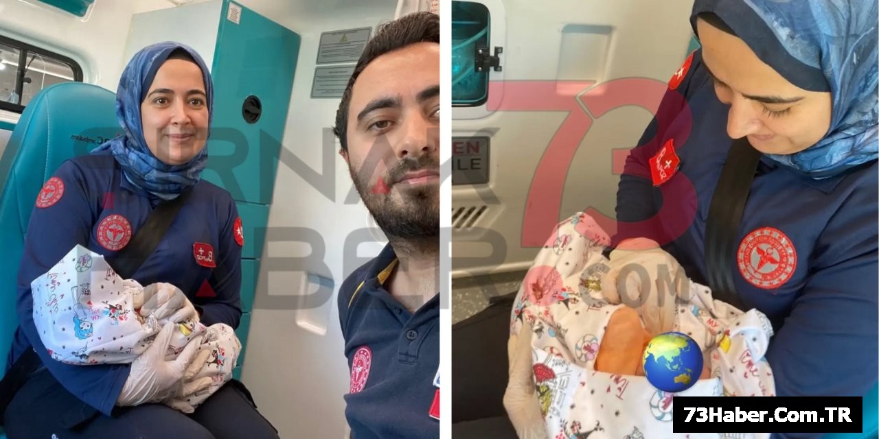 Şırnak'ta Ambulans Doğum!
