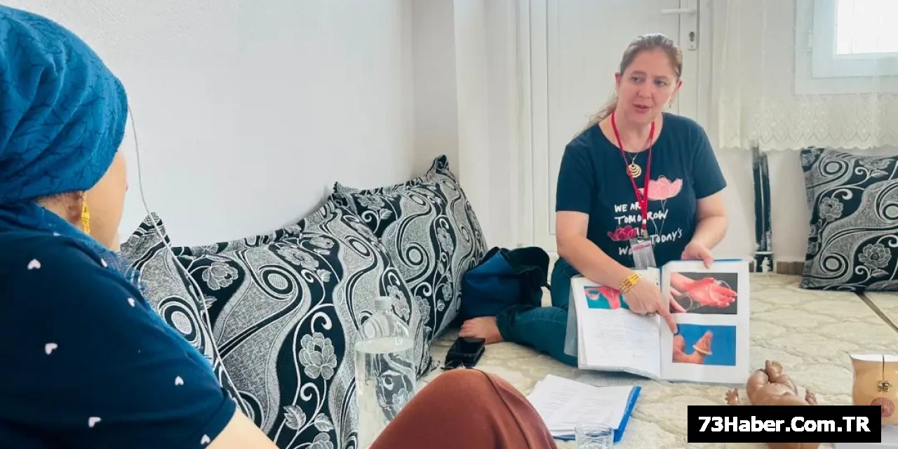 Cizre'de Ev Ziyaretleri ile Bebek Sağlığı İzleniyor