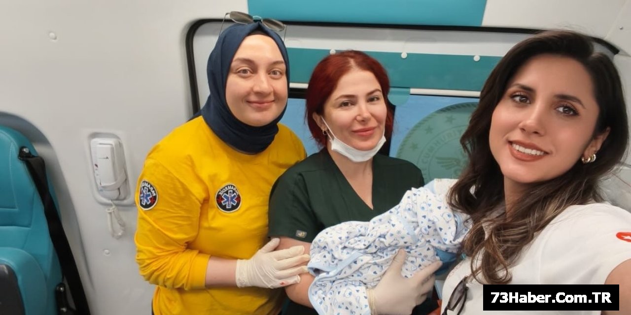 Şırnak'ta Ambulans Doğumlara Devam!