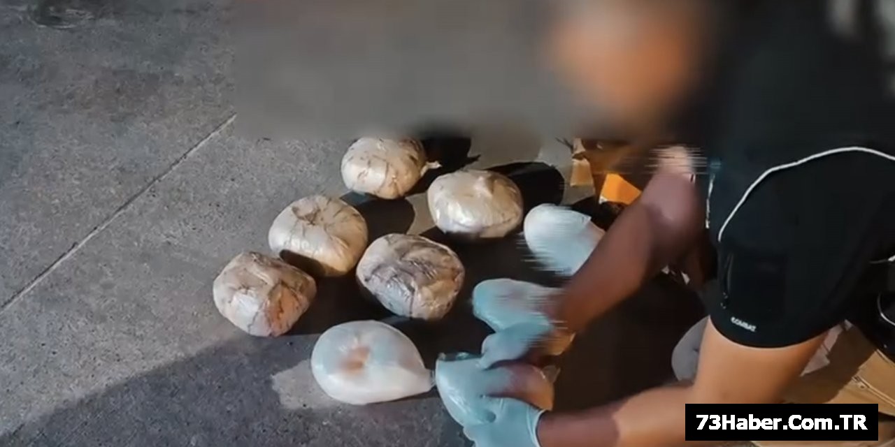 Şırnak'ta Büyük Uyuşturucu Operasyonu