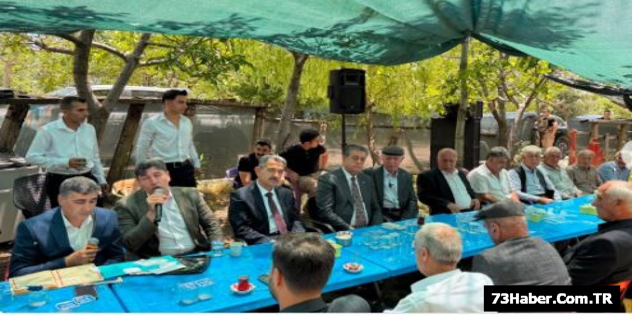 Vali ve Başkan Sidar Ailesiyle Bir Araya Geldi