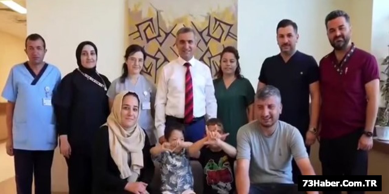 Şırnaklı Yakup'a İstanbul'dan Umudun Böbreği Geldi