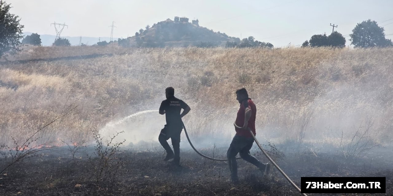 Şırnak'ta Yangınlar Söndürüldü