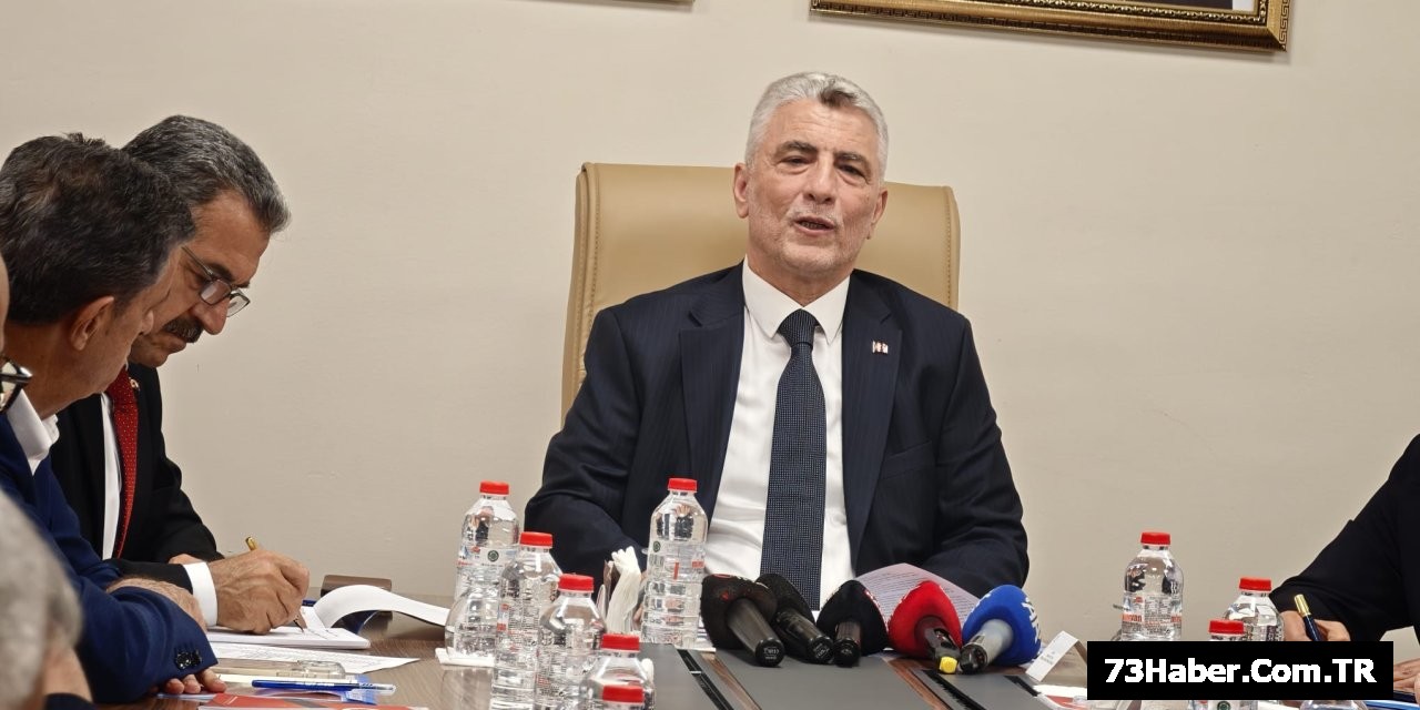 Şırnak'ta Bakan Bolat: "Habur Kapısı, Kapıkule'nin rakibi"