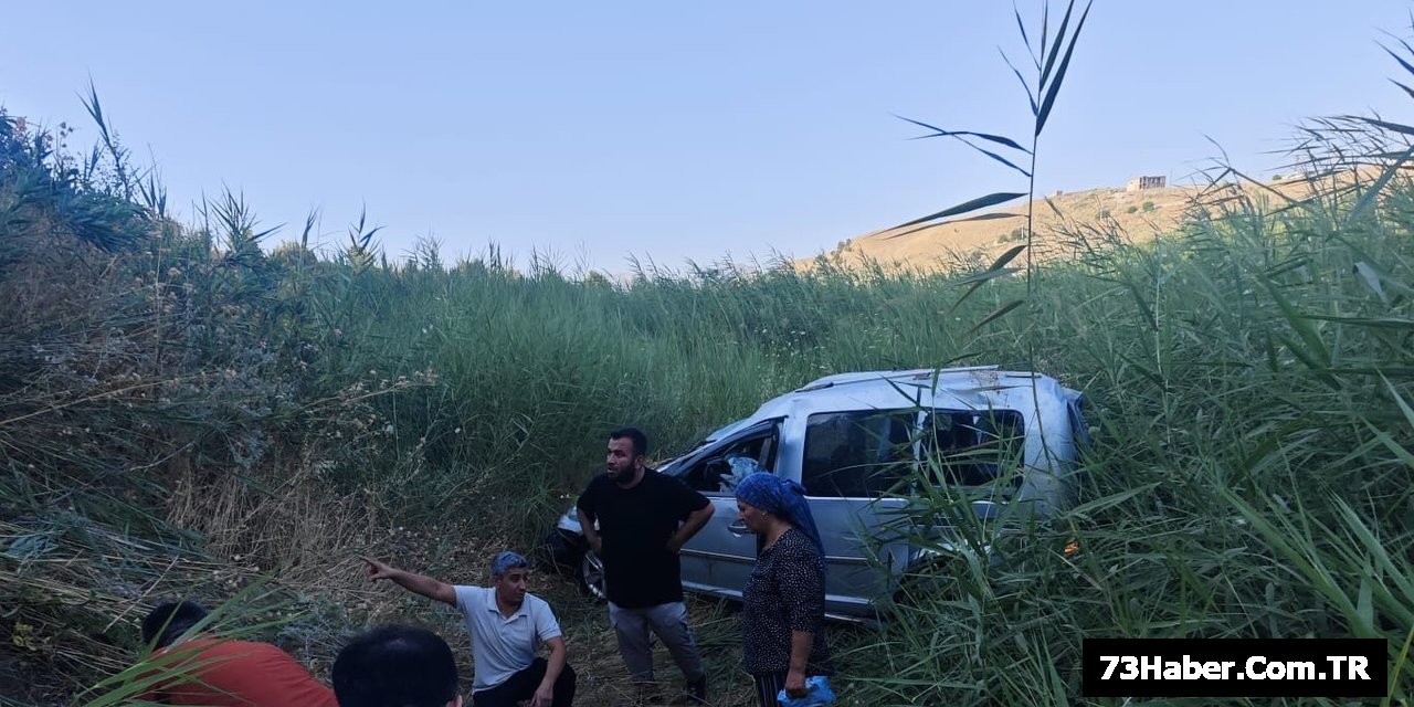 Şarampolde araç yuvarlandı: 1 ölü