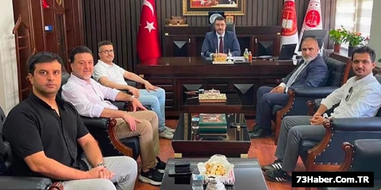 Şırnak Barosu Cumhuriyet Başsavcısı'nı Ziyaret Etti