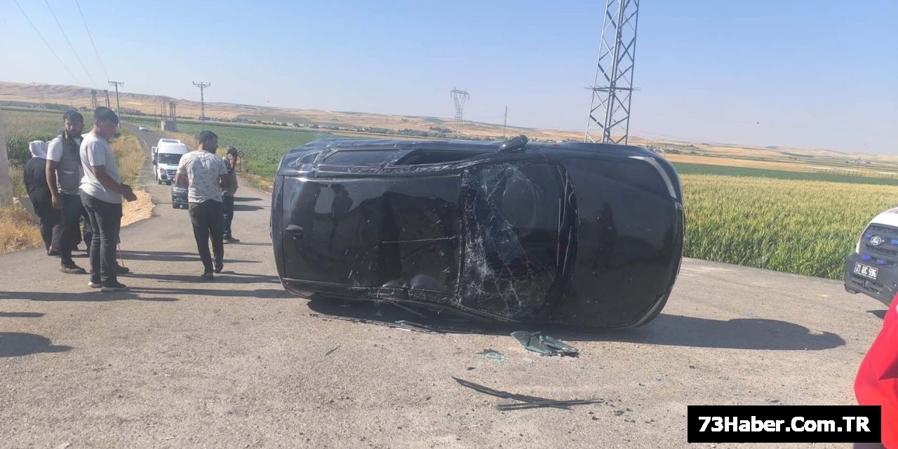 Şırnak Plakalı Araç Kaza Yaptı: 7 Yaralı