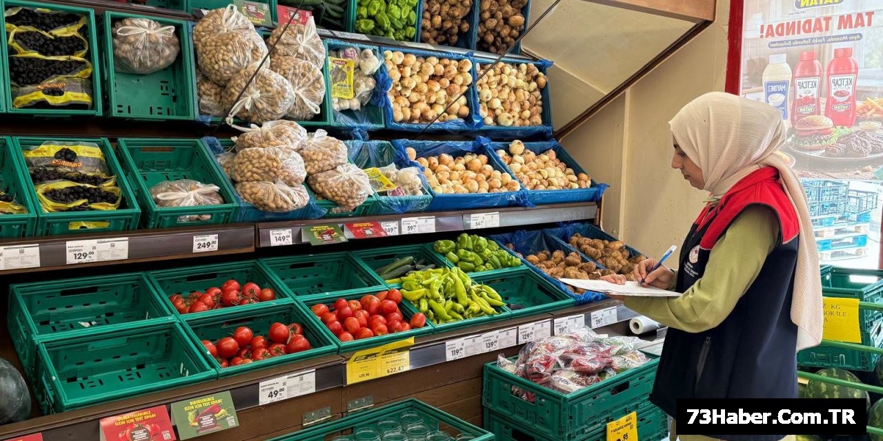 Şırnak'ta Market Fiyatları Denetleniyor
