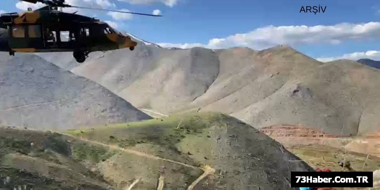 Şırnak'ta Yaylada Mahsur Kalan Kadın Kurtarıldı