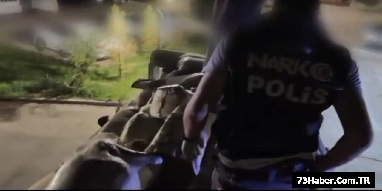 Şırnak'ta Uyuşturucu Darbesi