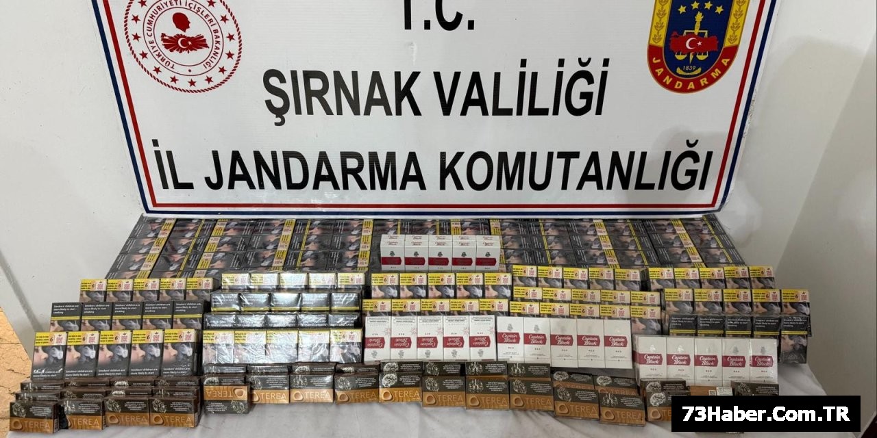 Şırnak'ta 9 Milyon Liralık Kaçak Ele Geçirildi
