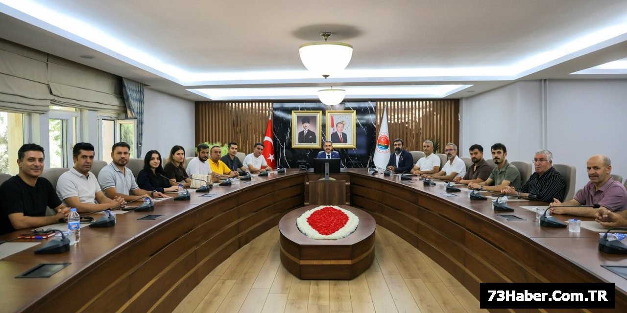 Şırnak Valisi Gazetecilerle Buluştu