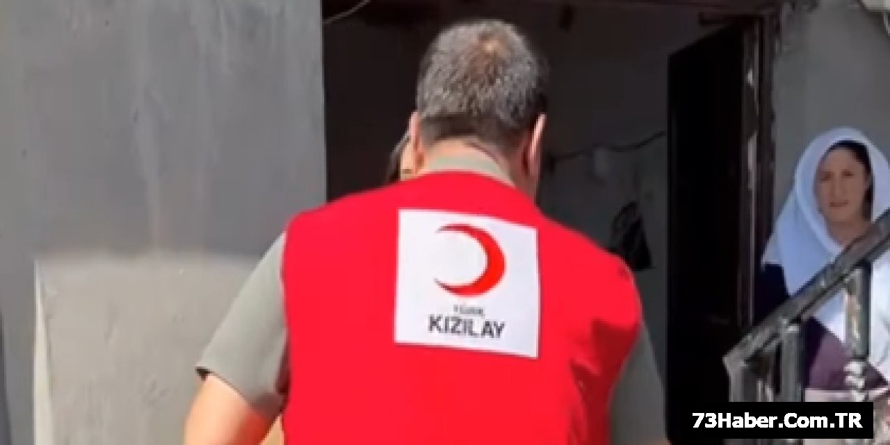 Şırnak Kızılayı'ndan özel destek