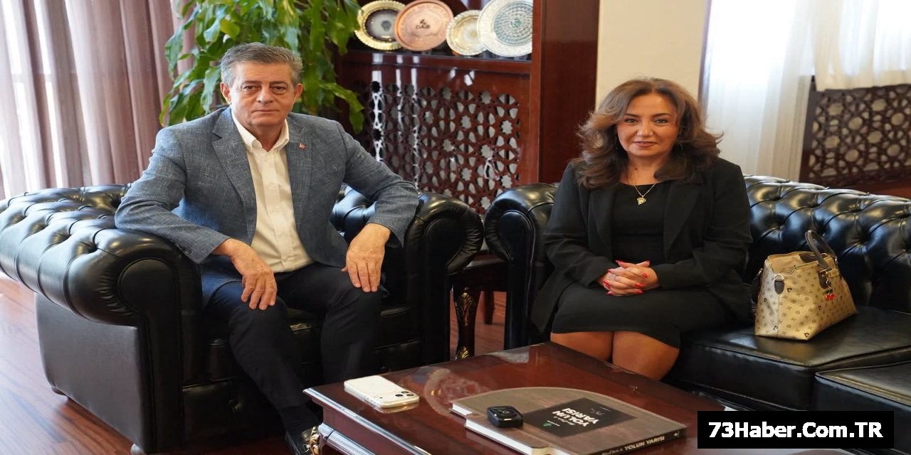 İdil Belediye Başkanı Kayır, Başkan Yarka'yı Ziyaret Etti