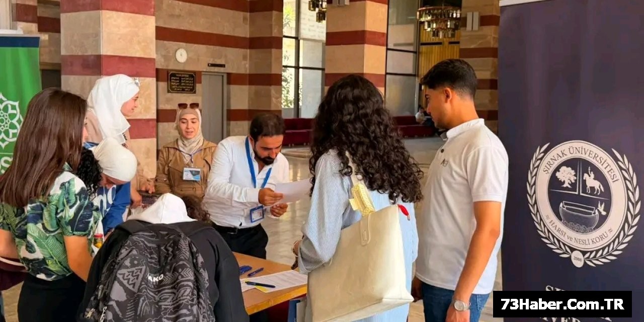 Şırnak Üniversitesi Suriye'de Tanıtılıyor