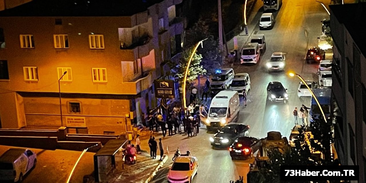 Şırnak'ta Kanlı Kavga: 1 Yaralı