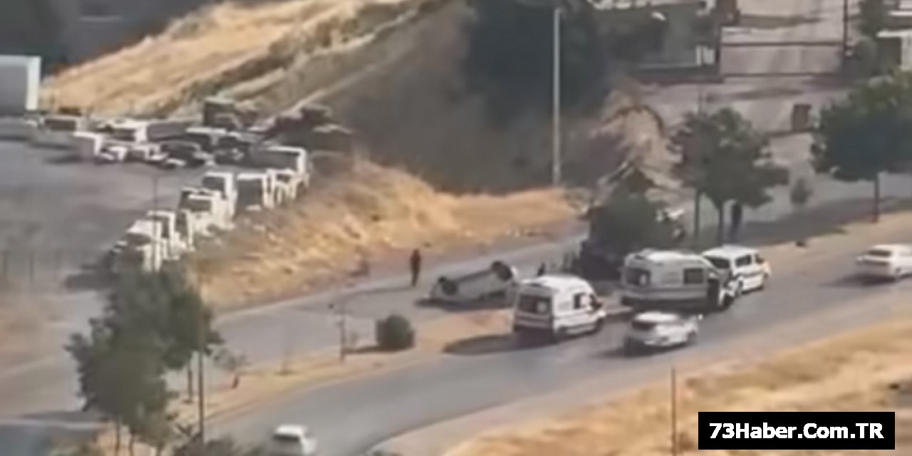 Şırnak'ta Araba Havada!