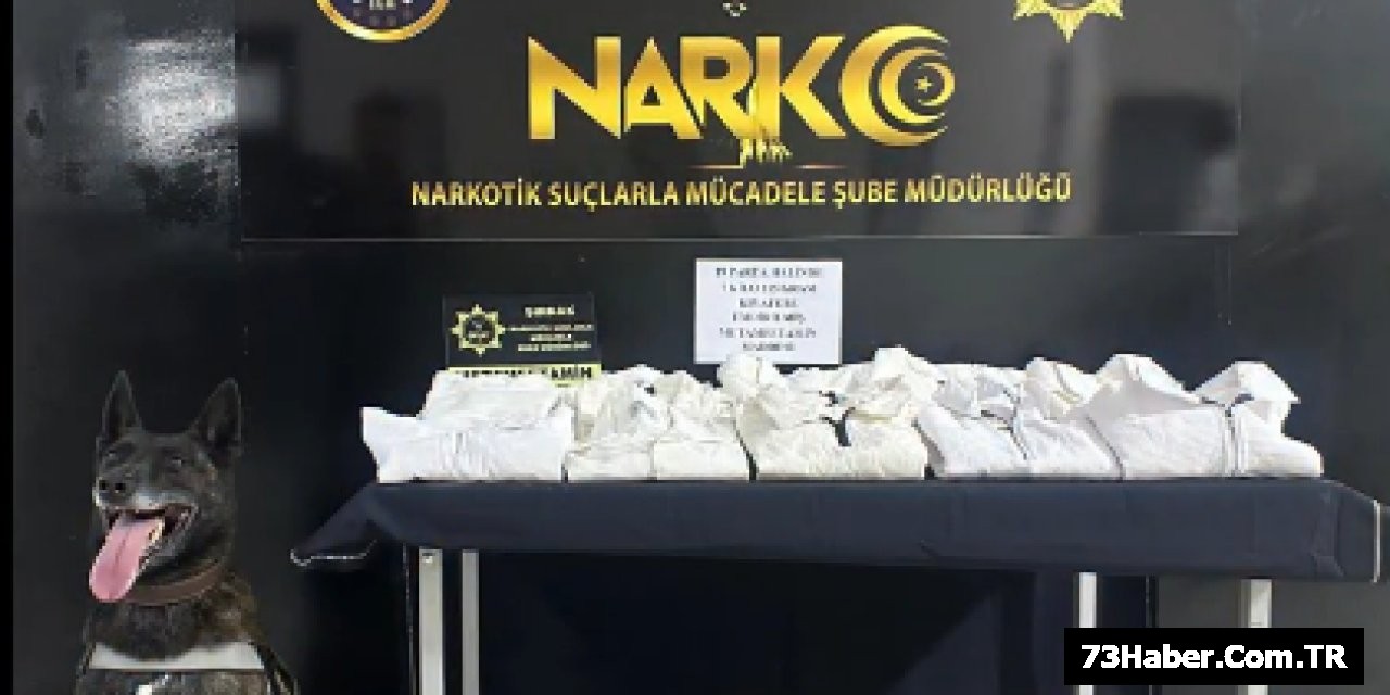 Şırnak'ta Büyük Uyuşturucu Operasyonu
