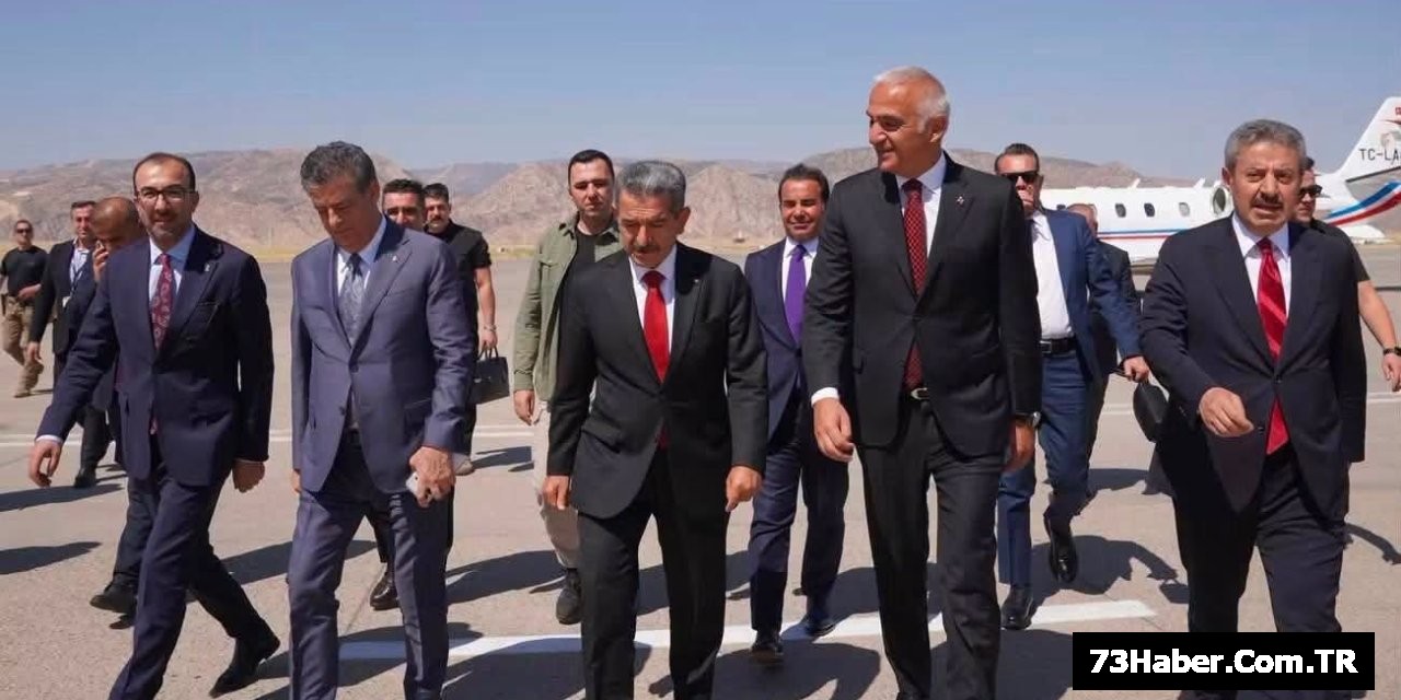 Şırnak'a Bakan Ersoy Ziyaretinde